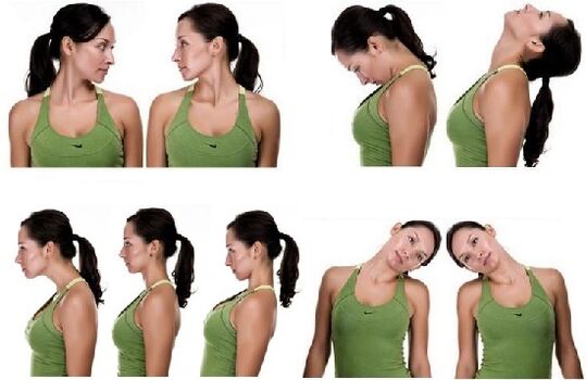 neck osteochondrosis exercises)